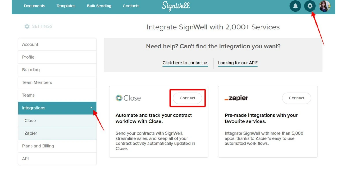 Admin & Integrations