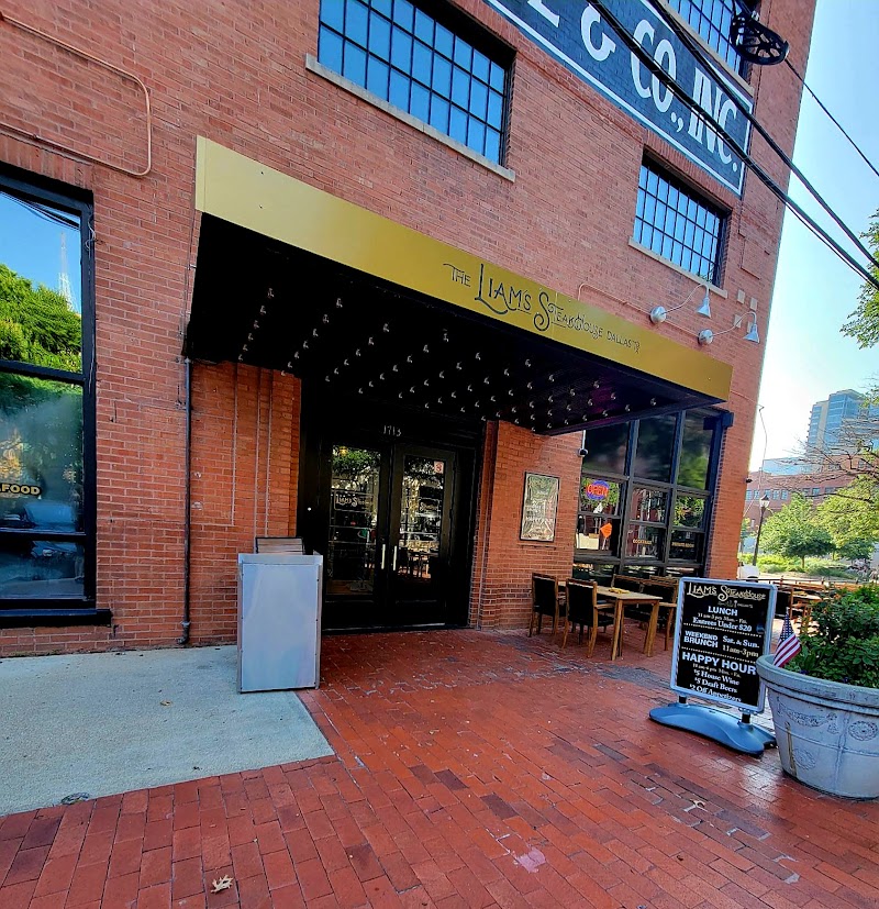 The Liam's Steakhouse logo