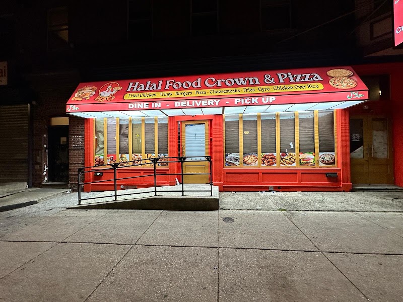 Halal Food Crown & Pizza logo