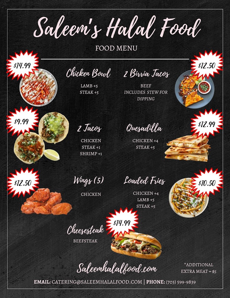 Saleem Halal Food logo